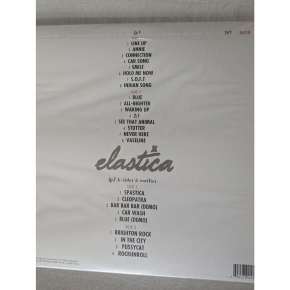 Elastica Self Titled 2LP Vinyl IVC Deluxe Edition Sealed New - Picture 9 of 11